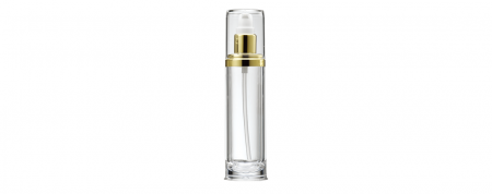 Acrylrunde Lotionflasche 60ml - EB-60 Kollektion Schatz